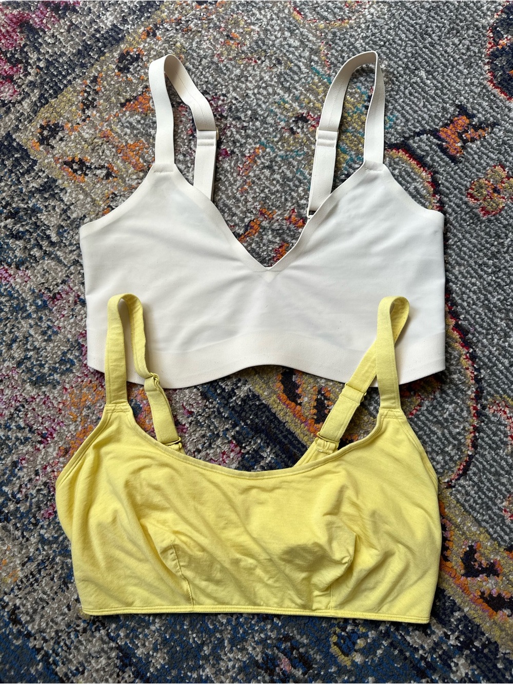 Parade C2 Seamless Bralette Duo - Nude and Yellow